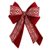 Knit Felt Bow