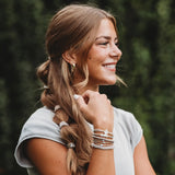 Glimmer Hair Tie Bracelets - Medium