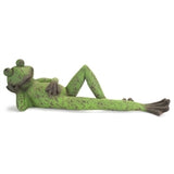 Laying Frog Figurine