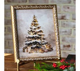8 X 10" Vintage Christmas Tree Frame