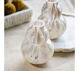 6" Pastel Spotted Bubble Vase