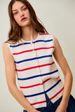 Fourth Of July Button Down Top