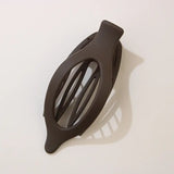 Leaf Oval Hair Clip
