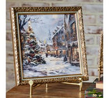 10 X 10" Christmas Town Frame