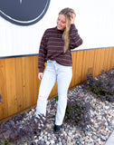 Stripe Long Sleeve Top