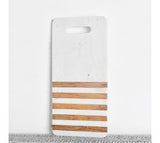 18" WHITE WOOD MARBLE BOARD