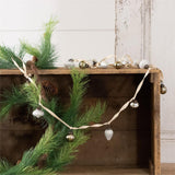 Garland - Mini Silver Mercury Glass