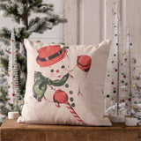 Pillow - Vintage Snowman