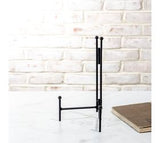 10.25" Black Straight Back Easel