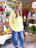 Crew Neck Long Sleeve Tee