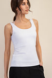 Butter Yoga Fabric, Round Neckline Sleeveless Tank T