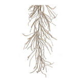 Glitter Pine Garland 5'l Plastic