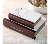 10.5" Botanical Storage Books