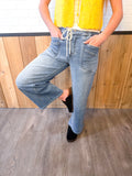 Vervet High Rise Drawstring Wide