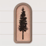 Framed Print - Metal Silhouette Tree