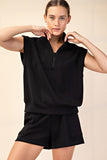 V-neck Sleeveless Top