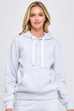 Basic Fleece Pullover Hoodie