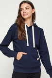 Basic Fleece Pullover Hoodie