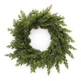 Pine Wreath 26"D Plastic