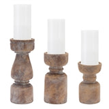 Candle Holder Terra Cotta