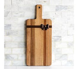 19 X 8" Rect. Bow Design Serving Board