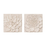 Floral Wall Plaque Resin