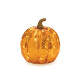 Led Pumpkin 6.5h, 4.5h, 11.5h Glass 3 Aaa Batteries Not Included