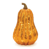 Led Pumpkin 6.5h, 4.5h, 11.5h Glass 3 Aaa Batteries Not Included