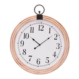 Wall Clock 24 D Wood MDF 1 AA Battery Not Included