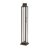 Lantern 21.5"H Iron/Glass