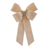 Bow Ornament 13.5"H Polyester