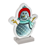 Smileyworld(R) Snowman Ekkolight 8.75"H Acrylic 3 Aa Batteries Not Included/Usb Cord Included