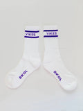 Vikes Minnesota Crew Socks