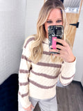 Lurex Striped Sweater