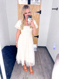 Dotted Tulle Dress