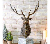 22" Antique Deer Head