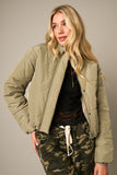 Cropped Puffer Jacket