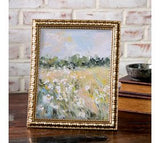 8 X 10" Ant. Gold Deco Photo Frame