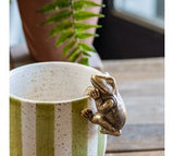 Polyresin Frog Pot Hanger