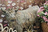 Highland Cow Figurine