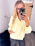 Modal Quarter Zip Mock Neck Pullover