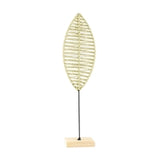 Tall Woven Leaf On Stand