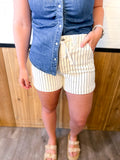 High Rise A Line Shorts