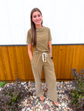 Everyday Ease Striped Lounge Pant