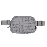 QUILTED PUFFER FANNY PACK