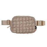 QUILTED PUFFER FANNY PACK