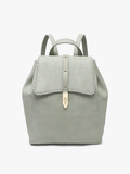 Olive Whipstitch Backpack In Sage