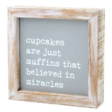 Muffin Miracles Framed Sign
