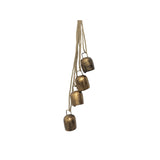 Four Antique Copper Bells