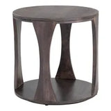 Bowtie Round End Table